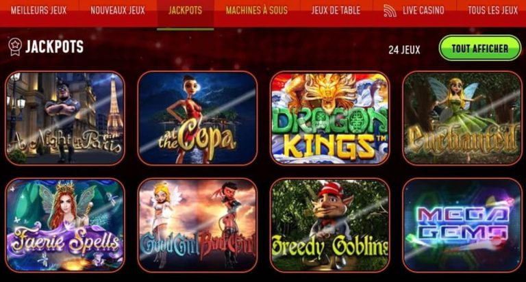 Playzax Casino Jackpots