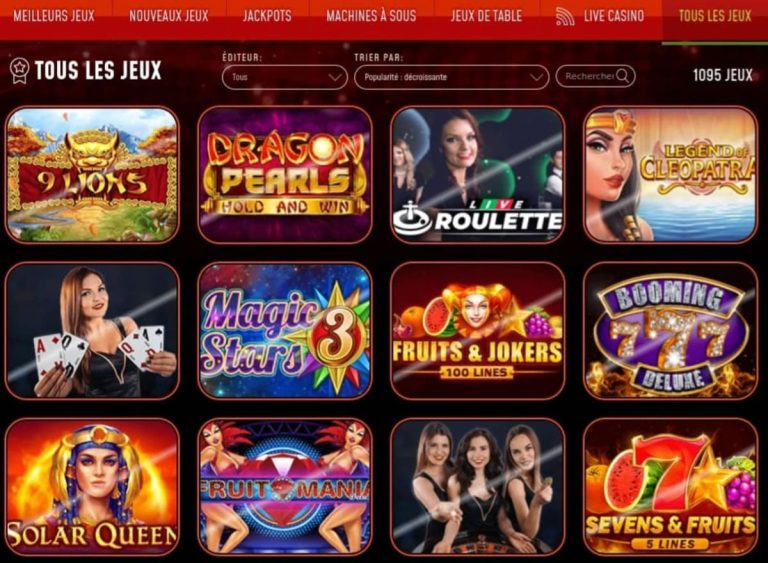 Playzax Casino machines à sous